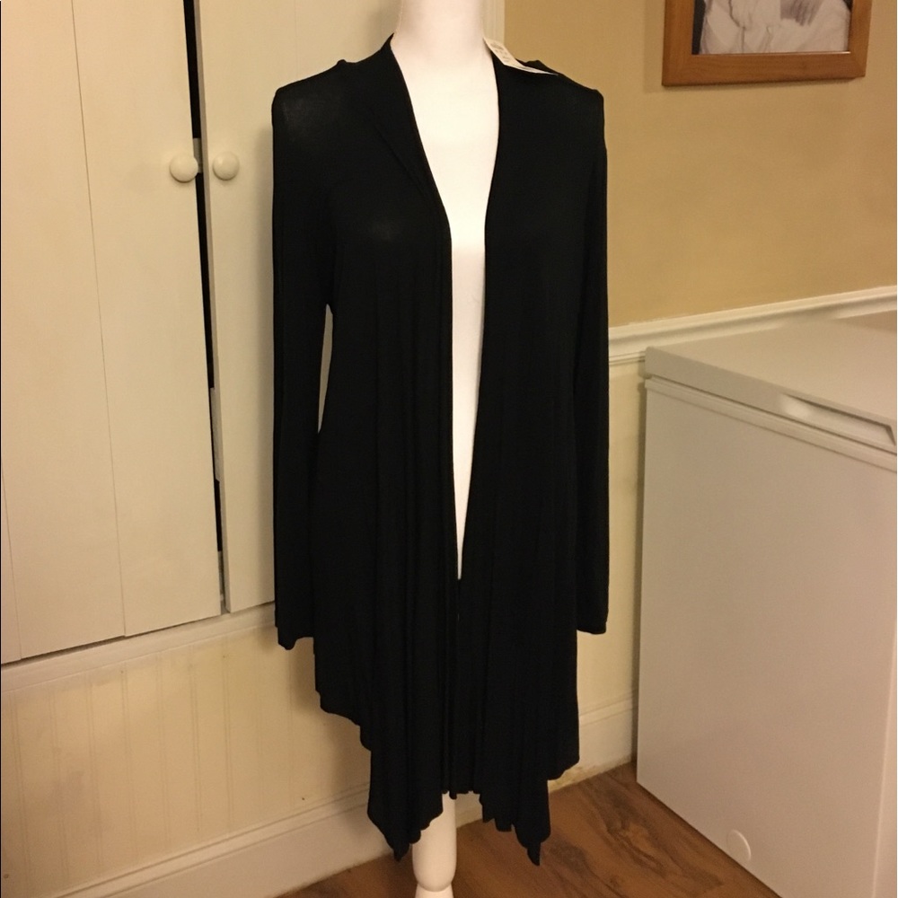 Women’s Black cardigan, casual or dressy, NWT